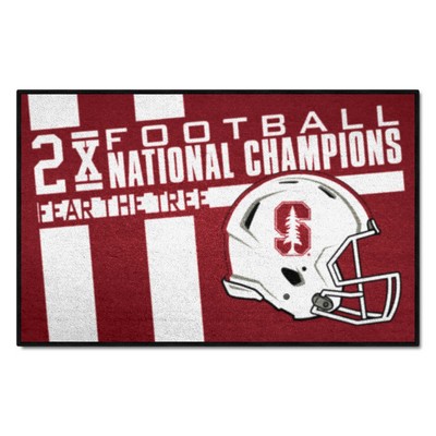 Fan Mats  LLC Stanford Cardinal Starter Mat Dynasty Cardinal