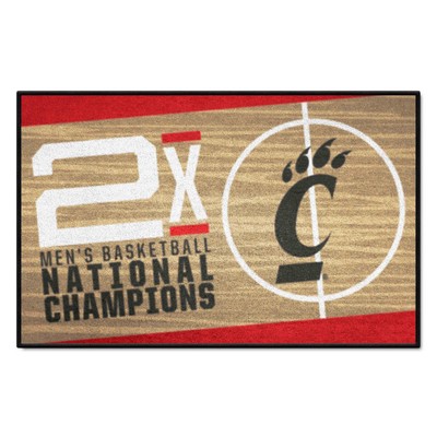 Fan Mats  LLC Cincinnati Bearcats Starter Mat Dynasty Tan