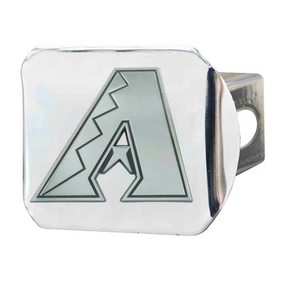 Fan Mats  LLC Arizona Diamondbacks Hitch Cover Chrome Chrome