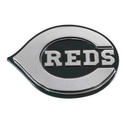 Fan Mats  LLC Cincinnati Reds Chrome Emblem Chrome