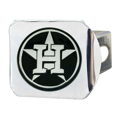 Fan Mats  LLC Houston Astros Hitch Cover Chrome Chrome