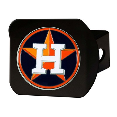 Fan Mats  LLC Houston Astros Color Hitch Cover Black Black