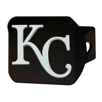 Fan Mats  LLC Kansas City Royals Hitch Cover Black Black