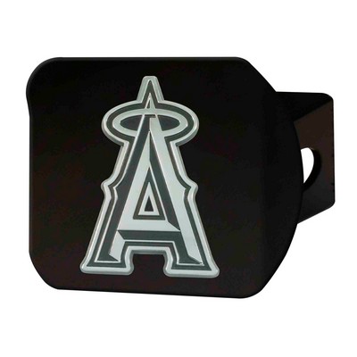 Fan Mats  LLC Los Angeles Angels Hitch Cover Black Black