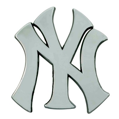 Fan Mats  LLC New York Yankees Chrome Emblem Chrome