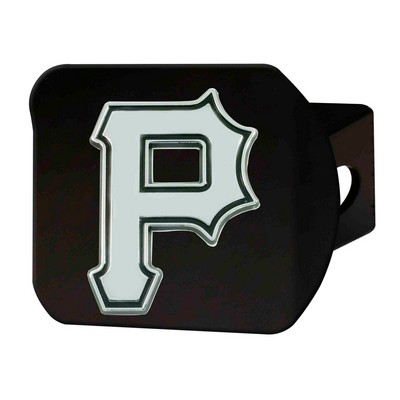 Fan Mats  LLC Pittsburgh Pirates Hitch Cover Black Black