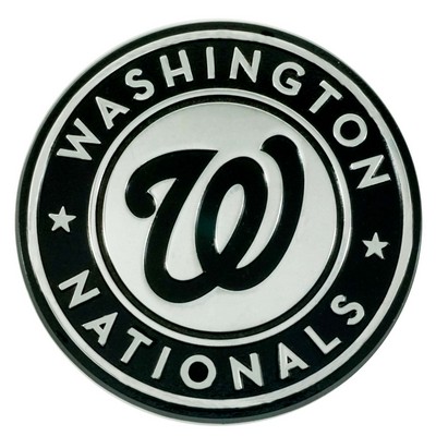 Fan Mats  LLC Washington Nationals Chrome Emblem Chrome