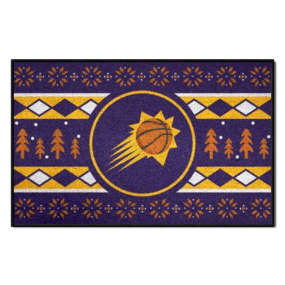 Fan Mats  LLC Phoenix Suns Starter Mat Holiday Sweater Orange