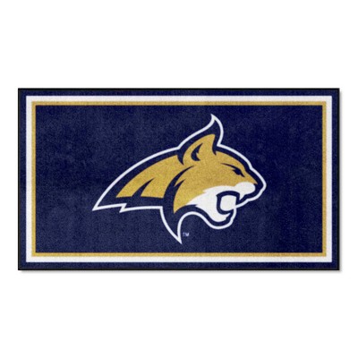 Fan Mats  LLC Montana State Grizzlies 3x5 Rug Blue