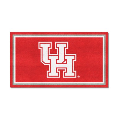 Fan Mats  LLC Houston Cougars 3x5 Rug Orange