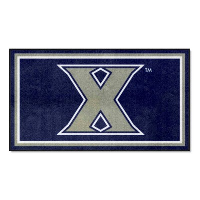 Fan Mats  LLC Xavier Musketeers 3x5 Rug Blue