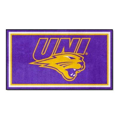 Fan Mats  LLC Northern Iowa Panthers 3x5 Rug Purple