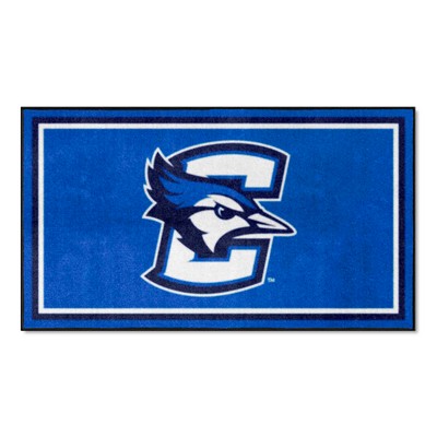 Fan Mats  LLC Creighton Bluejays 3x5 Rug Blue