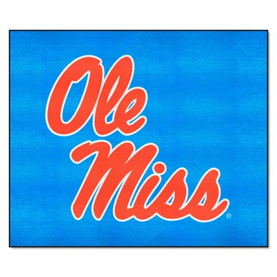 Fan Mats  LLC Ole Miss Rebels Tailgater Mat Light Blue