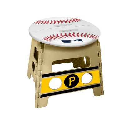 Fan Mats  LLC Pittsburgh Pirates Folding Step Stool Beige