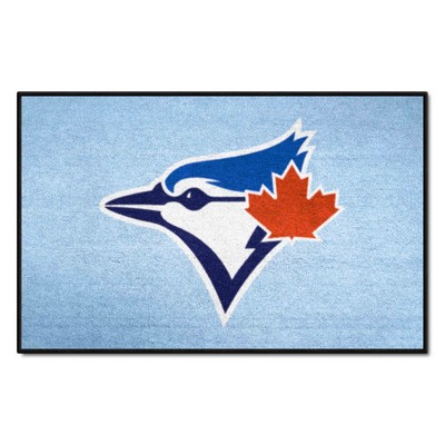 Fan Mats  LLC Toronto Blue Jays Starter Mat Light Blue