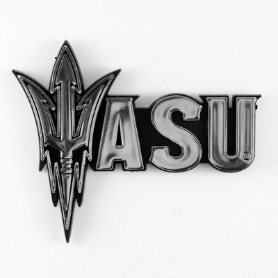 Fan Mats  LLC Nevada Wolfpack 3D Chrome Metal Emblem Chrome