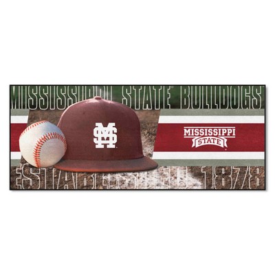 Fan Mats  LLC Mississippi State Bulldogs Baseball Runner Maroon