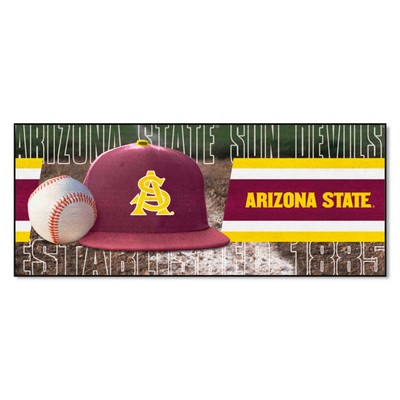 Fan Mats  LLC Arizona State Sun Devils Baseball Runner Maroon