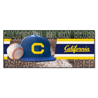 Fan Mats  LLC Cal Golden Bears Baseball Runner Photo