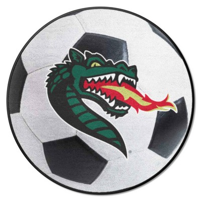 Fan Mats  LLC UAB Blazers Soccer Ball Mat White