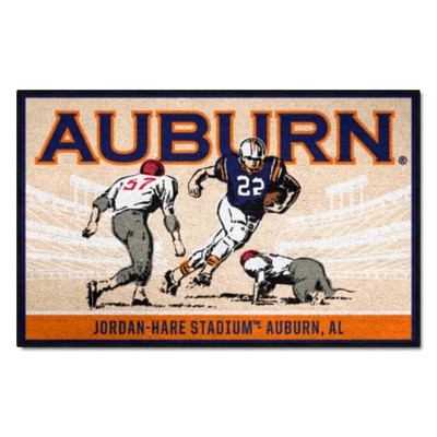 Fan Mats  LLC Auburn Tigers Starter Mat Ticket Tan