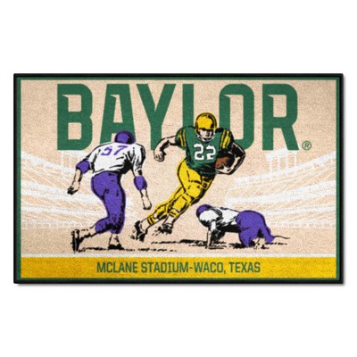 Fan Mats  LLC Baylor Bears Starter Mat Ticket Tan