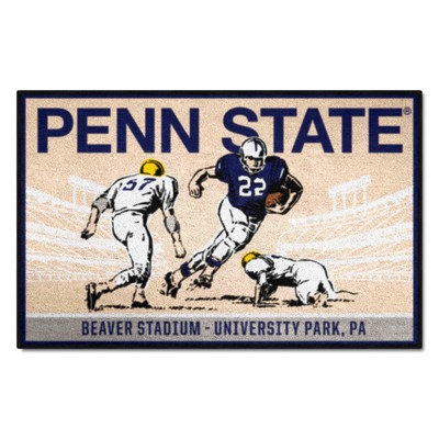 Fan Mats  LLC Penn State Nittany Lions Starter Mat Ticket Tan