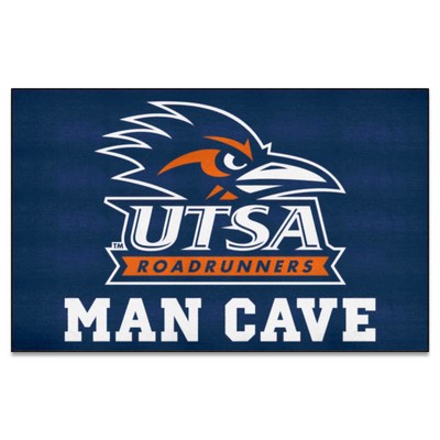 Fan Mats  LLC UTSA Roadrunners Ulti-Mat Man Cave Navy