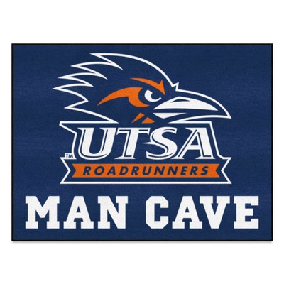 Fan Mats  LLC UTSA Roadrunners All-Star Mat Man Cave Navy