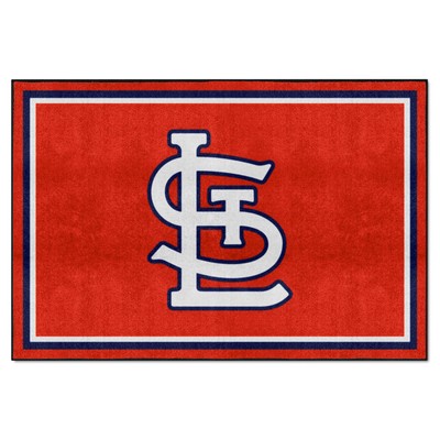 Fan Mats  LLC St. Louis Cardinals 5x8 Rug Red