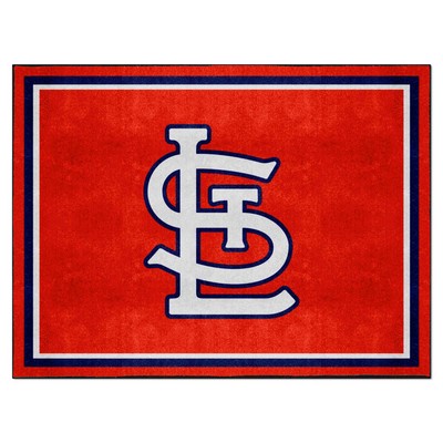 Fan Mats  LLC St. Louis Cardinals 8x10 Rug Red