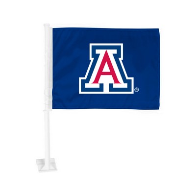 Fan Mats  LLC Arizona Wildcats Car Flag Navy