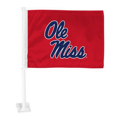 Fan Mats  LLC Ole Miss Rebels Car Flag Red