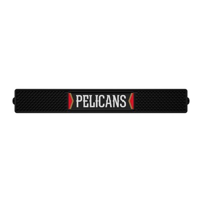 Fan Mats  LLC New Orleans Pelicans Drink Mat Black