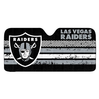 Fan Mats  LLC Las Vegas Raiders Auto Shade Black