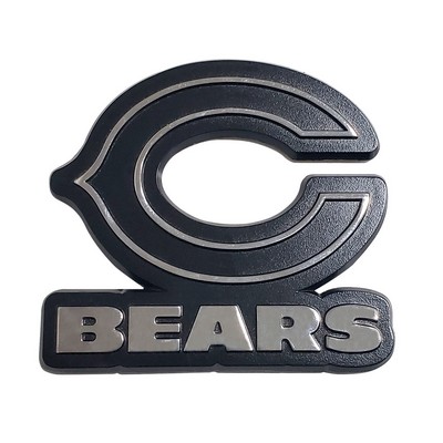 Fan Mats  LLC Chicago Bears Chrome Emblem Chrome