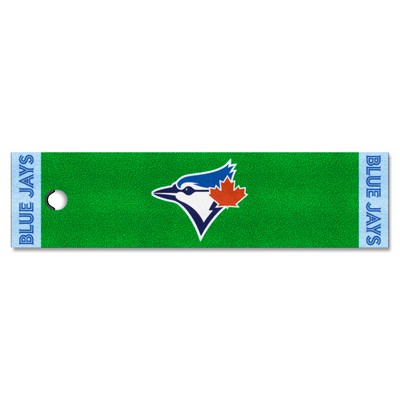 Fan Mats  LLC Toronto Blue Jays Putting Green Mat Light Blue