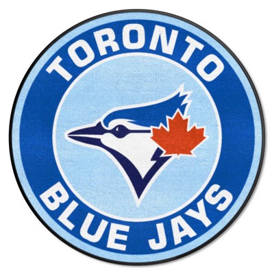 Fan Mats  LLC Toronto Blue Jays Roundel Mat Light Blue