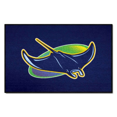 Fan Mats  LLC Tampa Bay Rays Starter Mat Navy