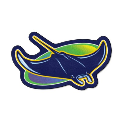 Fan Mats  LLC Tampa Bay Rays Mascot Mat Navy