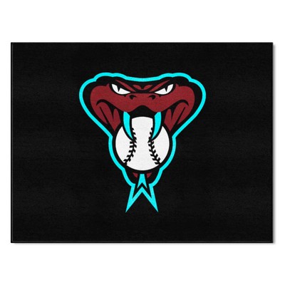 Fan Mats  LLC Arizona Diamondbacks All-Star Mat Black