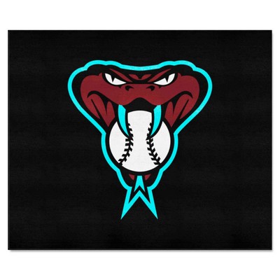 Fan Mats  LLC Arizona Diamondbacks Tailgater Mat Black