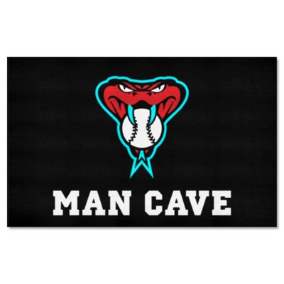 Fan Mats  LLC Arizona Diamondbacks Ulti-Mat Man Cave Black