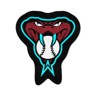 Fan Mats  LLC Arizona Diamondbacks Mascot Mat Black