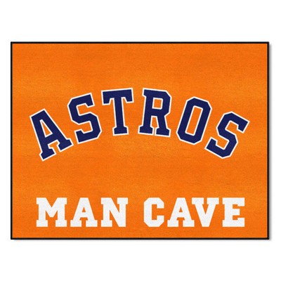 Fan Mats  LLC Houston Astros All-Star Mat Man Cave Orange