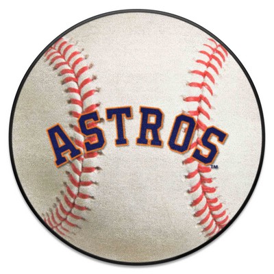 Fan Mats  LLC Houston Astros Baseball Mat White