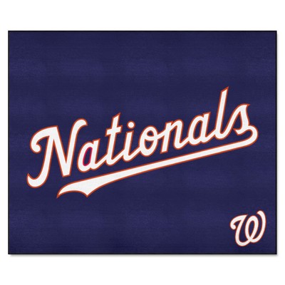 Fan Mats  LLC Washington Nationals Tailgater Mat Navy