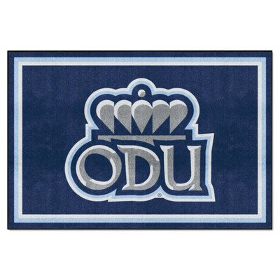 Fan Mats  LLC Old Dominion Monarchs 5x8 Rug Navy