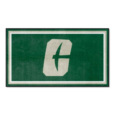 Fan Mats  LLC Charlotte 49ers 3x5 Rug Green